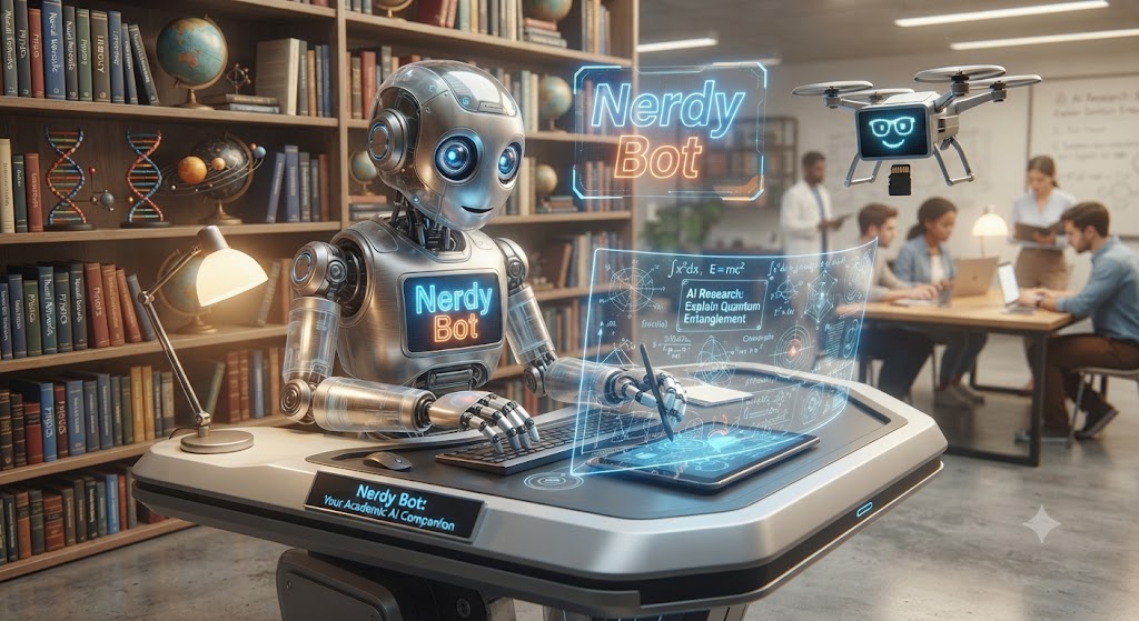 هوش مصنوعی Nerdy Bot